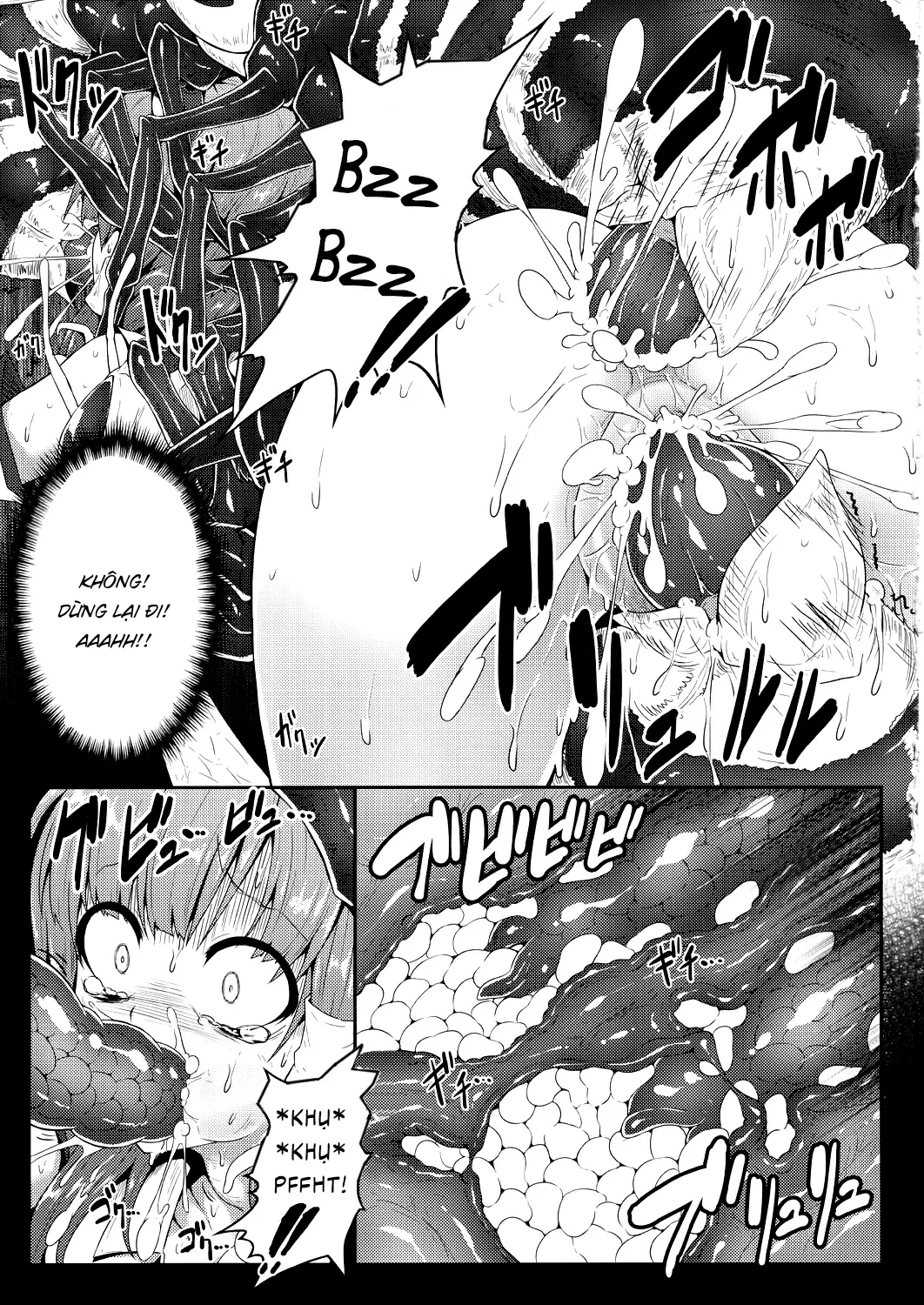 HentaiVN.net - Ảnh 12 - Sanae và cuộc phiêu lưu vào hang tò vò(Touhou Project) [Gokuchuu Seikatsu ~Sanae Hachi~ (Touhou Project)] - Oneshot