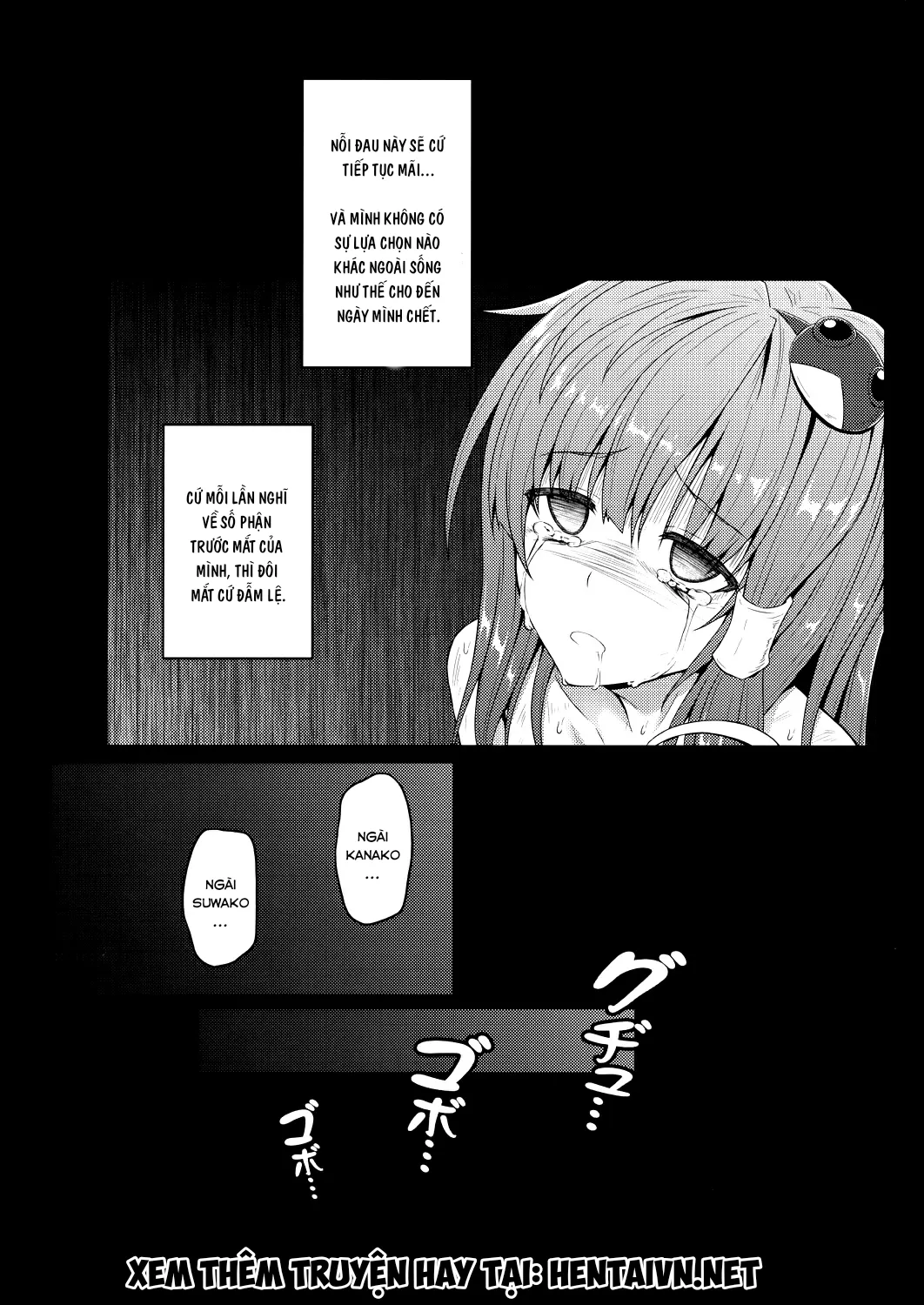 HentaiVN.net - Ảnh 18 - Sanae và cuộc phiêu lưu vào hang tò vò(Touhou Project) [Gokuchuu Seikatsu ~Sanae Hachi~ (Touhou Project)] - Oneshot