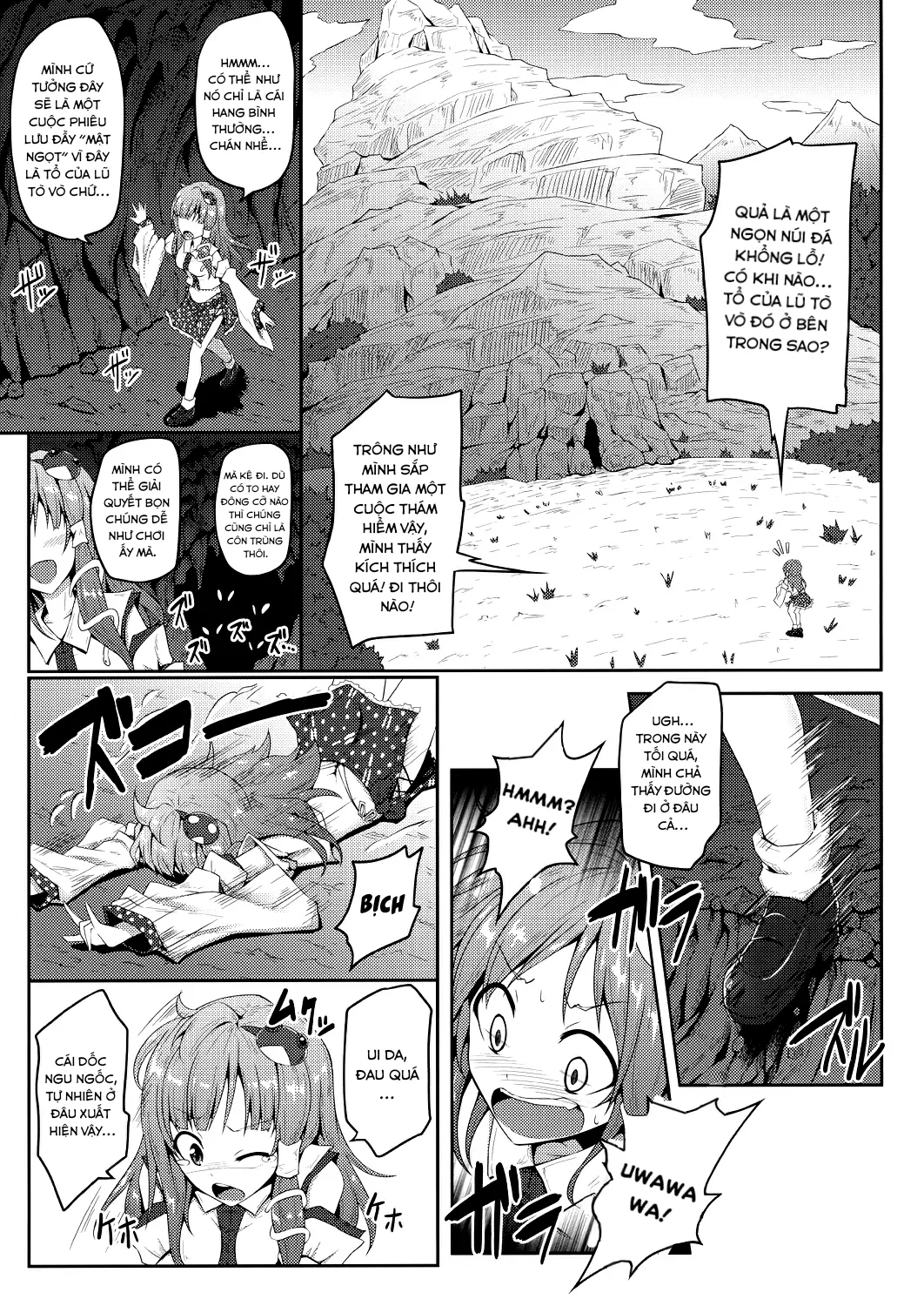 HentaiVN.net - Ảnh 6 - Sanae và cuộc phiêu lưu vào hang tò vò(Touhou Project) [Gokuchuu Seikatsu ~Sanae Hachi~ (Touhou Project)] - Oneshot