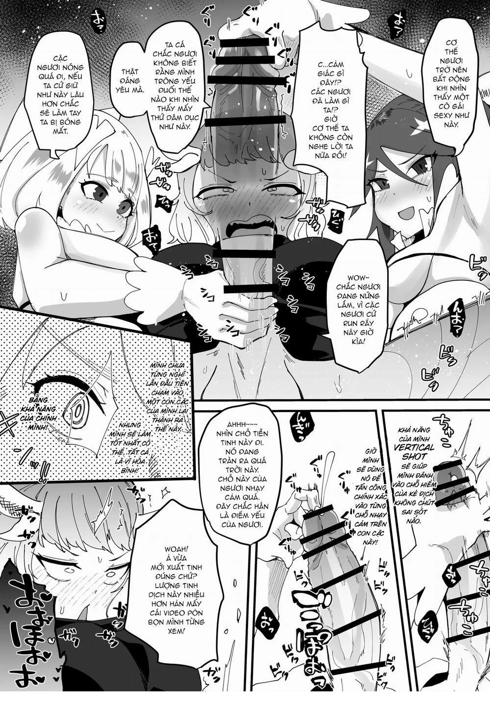 HentaiVN.net - Ảnh 11 - Đại ác quỷ có điểm yếu là một con c*c khổ dâm - Oneshot