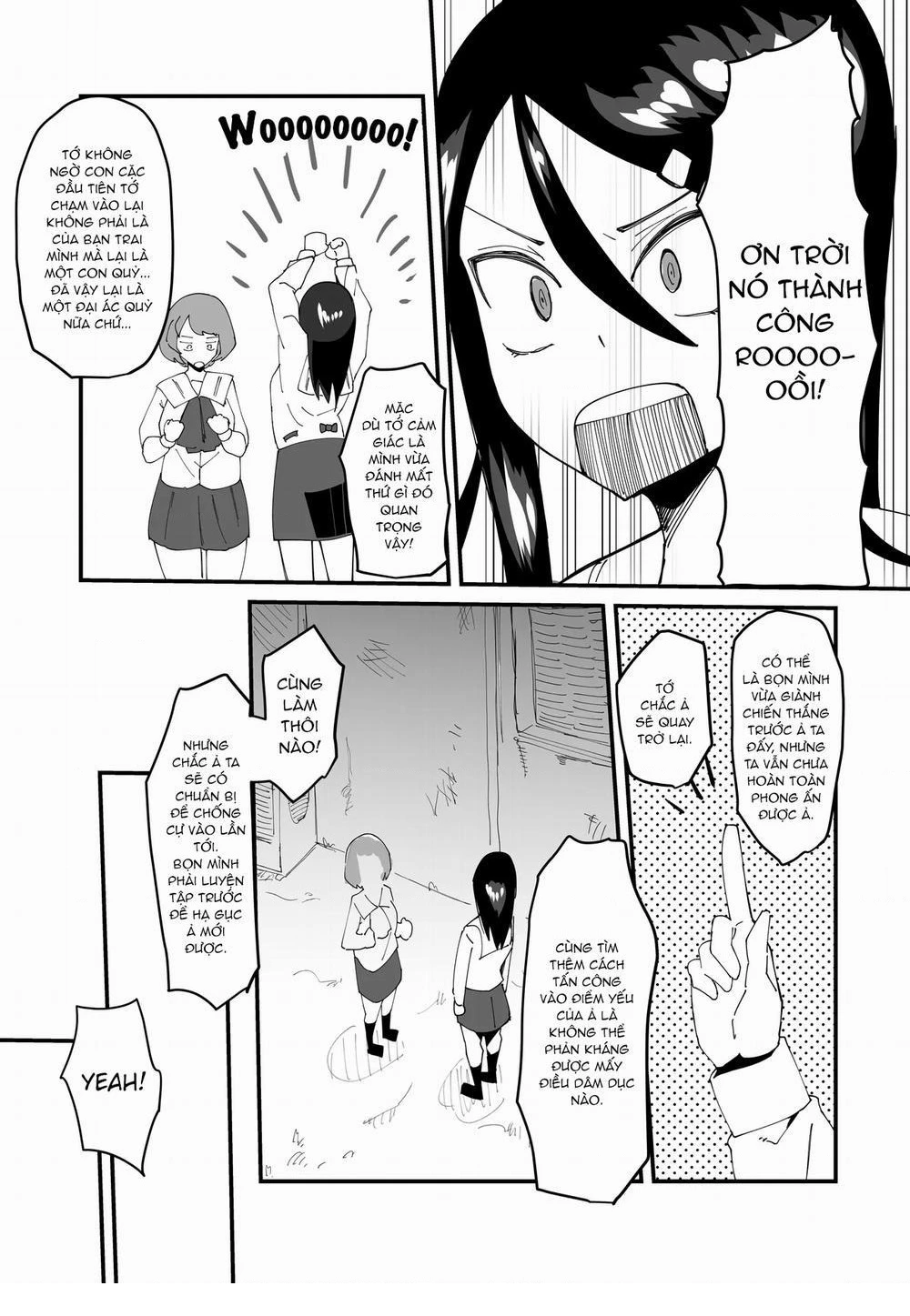 HentaiVN.net - Ảnh 15 - Đại ác quỷ có điểm yếu là một con c*c khổ dâm - Oneshot