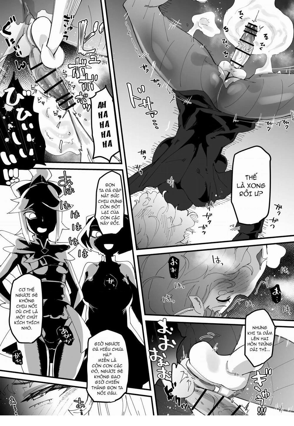 HentaiVN.net - Ảnh 23 - Đại ác quỷ có điểm yếu là một con c*c khổ dâm - Oneshot
