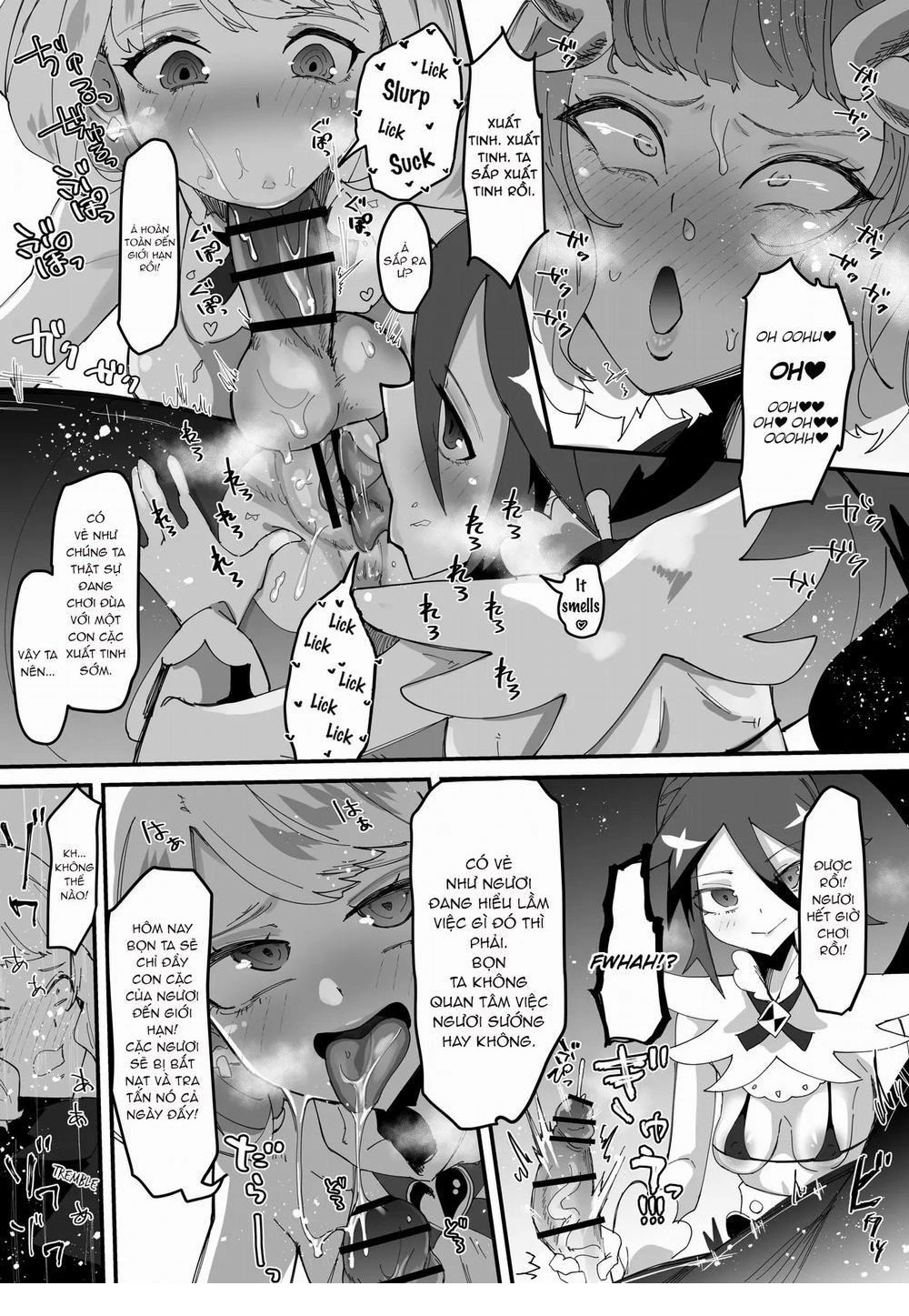 HentaiVN.net - Ảnh 25 - Đại ác quỷ có điểm yếu là một con c*c khổ dâm - Oneshot