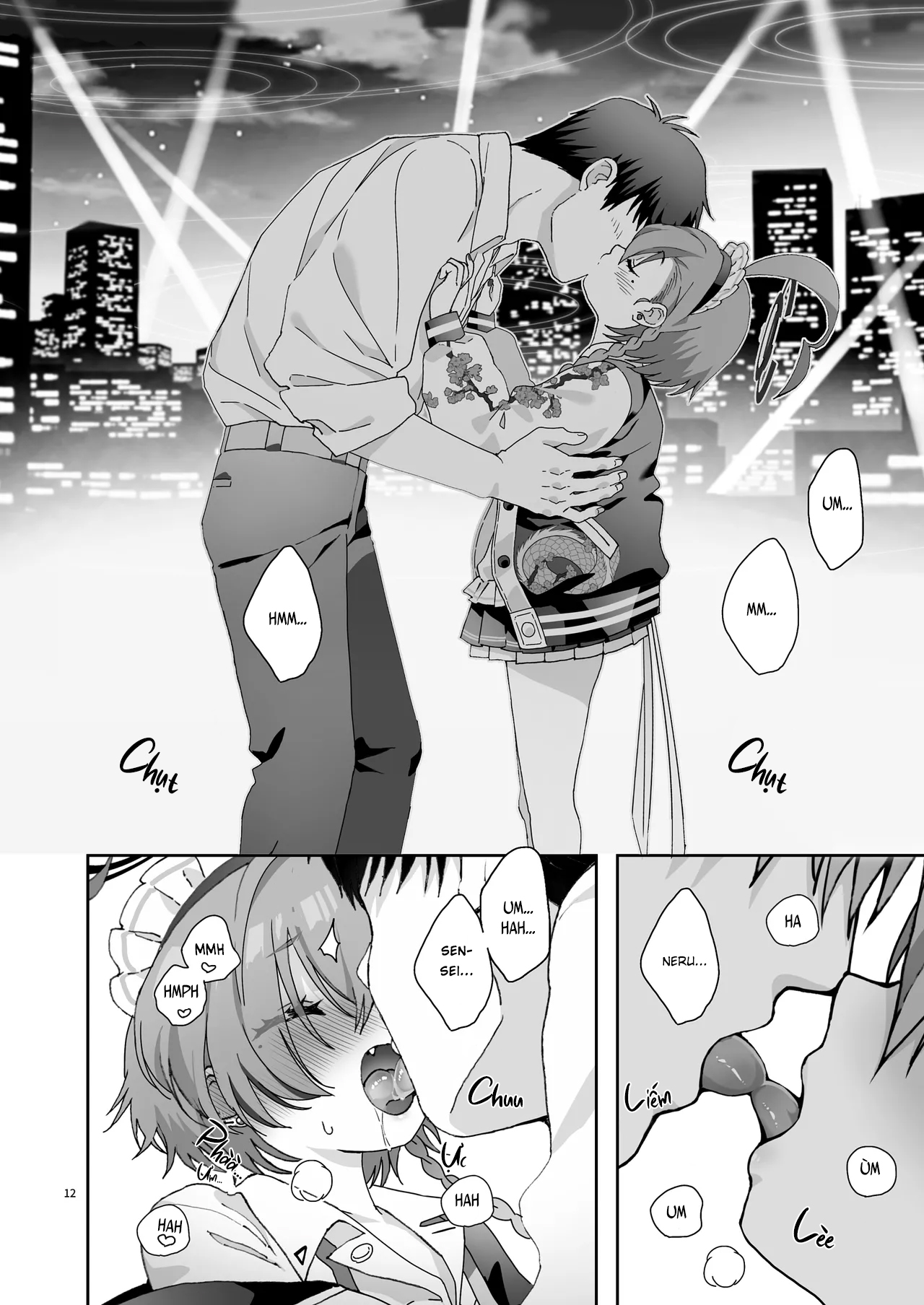 HentaiVN.net - Ảnh 11 - Đêm nay, ở nơi bí mật đó, chỉ có đôi ta! - Oneshot ngọt lịm đái tháo đường (fix trang 23)