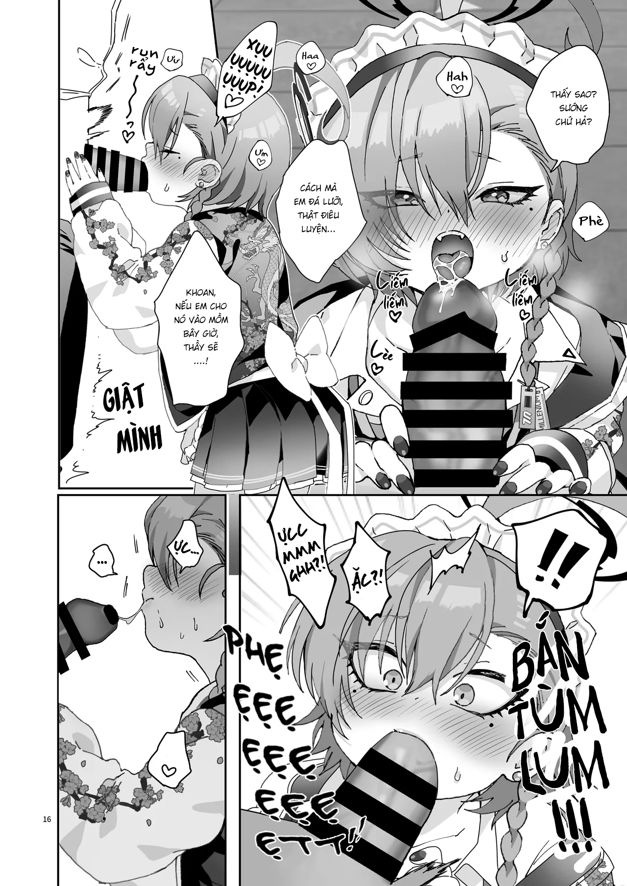 HentaiVN.net - Ảnh 15 - Đêm nay, ở nơi bí mật đó, chỉ có đôi ta! - Oneshot ngọt lịm đái tháo đường (fix trang 23)