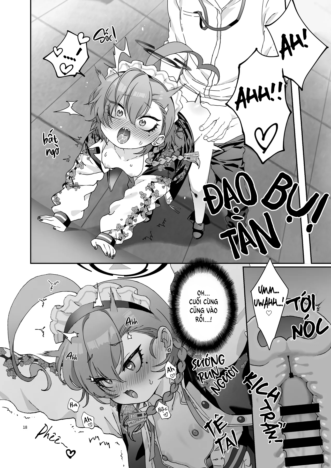 HentaiVN.net - Ảnh 17 - Đêm nay, ở nơi bí mật đó, chỉ có đôi ta! - Oneshot ngọt lịm đái tháo đường (fix trang 23)