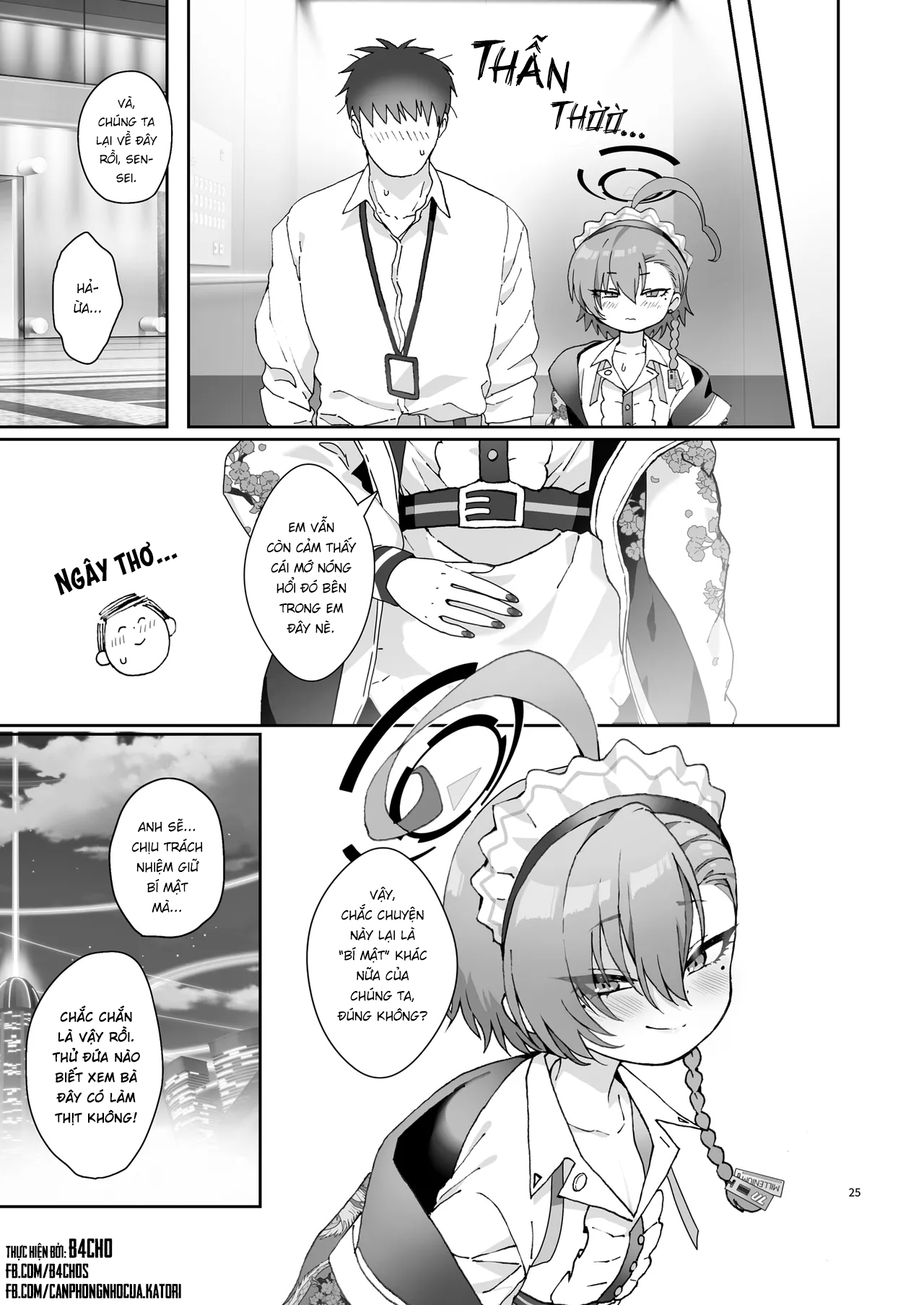 HentaiVN.net - Ảnh 24 - Đêm nay, ở nơi bí mật đó, chỉ có đôi ta! - Oneshot ngọt lịm đái tháo đường (fix trang 23)