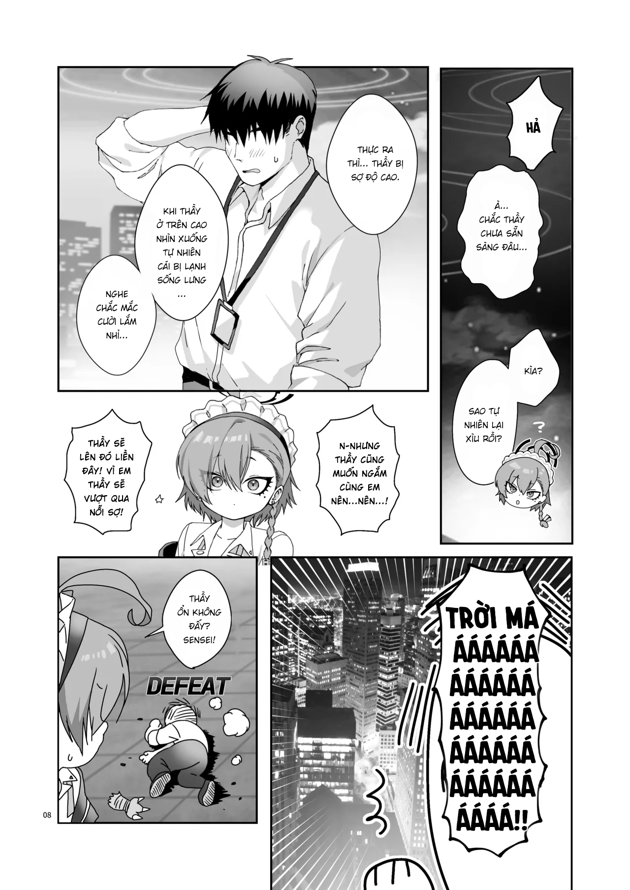 HentaiVN.net - Ảnh 7 - Đêm nay, ở nơi bí mật đó, chỉ có đôi ta! - Oneshot ngọt lịm đái tháo đường (fix trang 23)