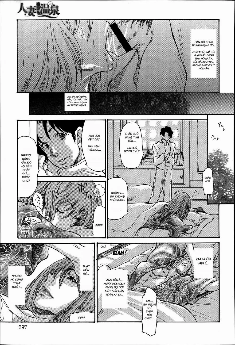 HentaiVN.net - Ảnh 19 - Hitozuma Kanochi Onsen - Chương 1