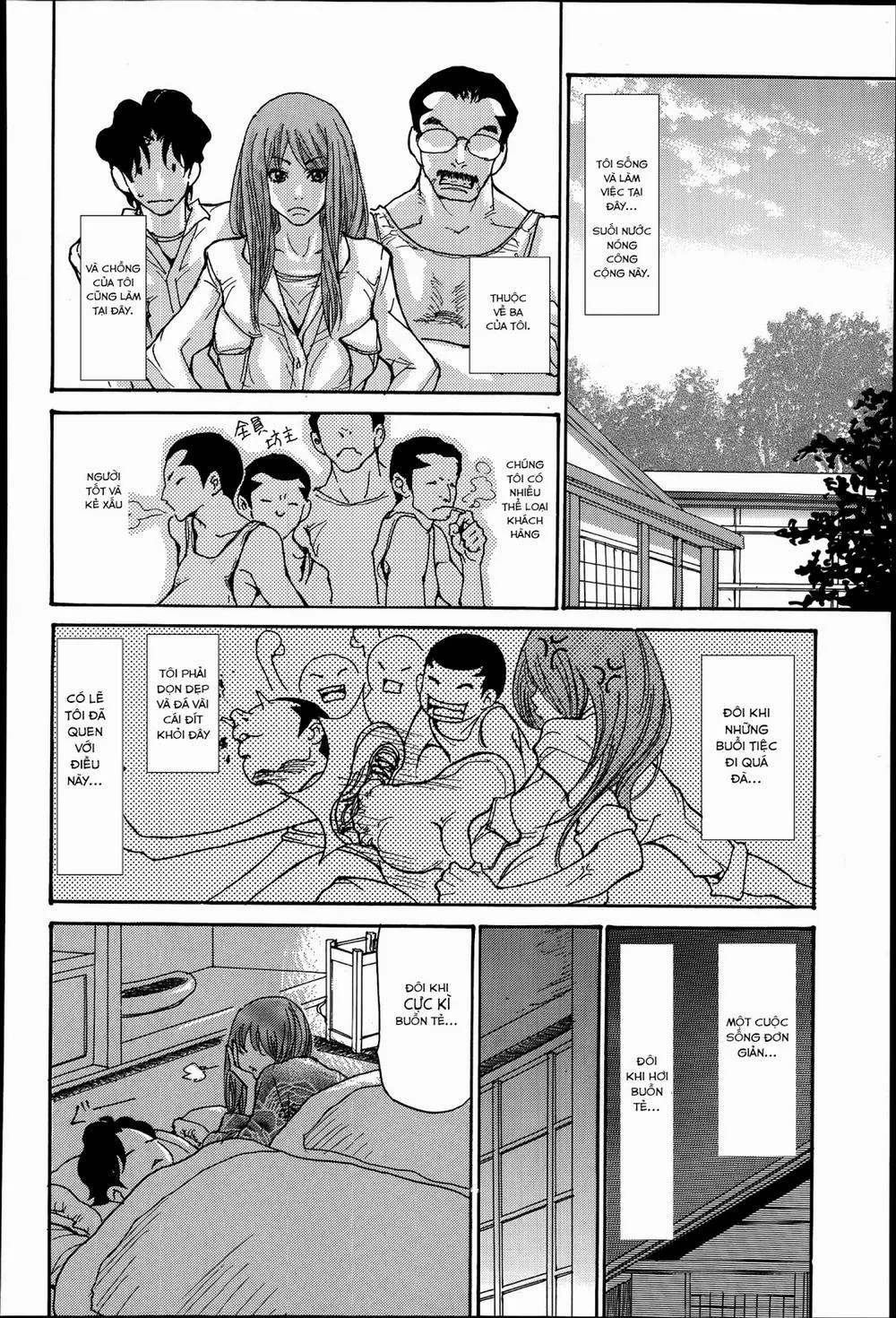 HentaiVN.net - Ảnh 6 - Hitozuma Kanochi Onsen - Chương 1