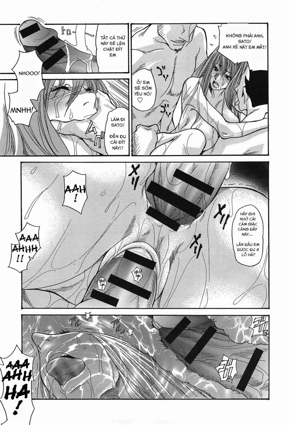 HentaiVN.net - Ảnh 9 - Hitozuma Kanochi Onsen - Chương 4
