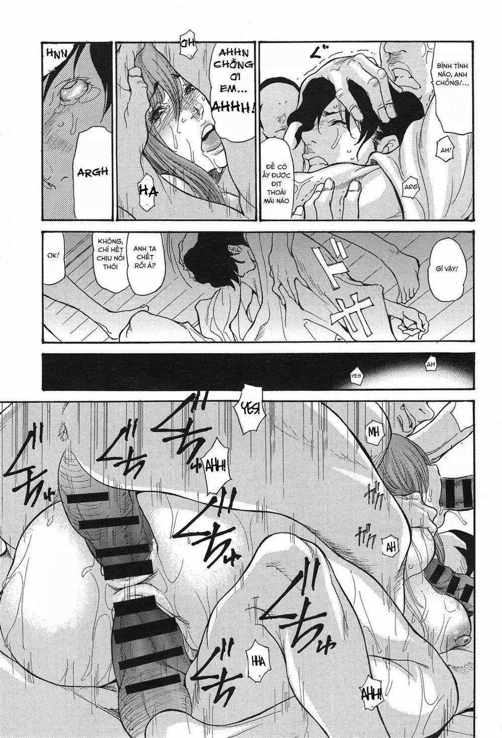 HentaiVN.net - Ảnh 17 - Hitozuma Kanochi Onsen - Chương 4