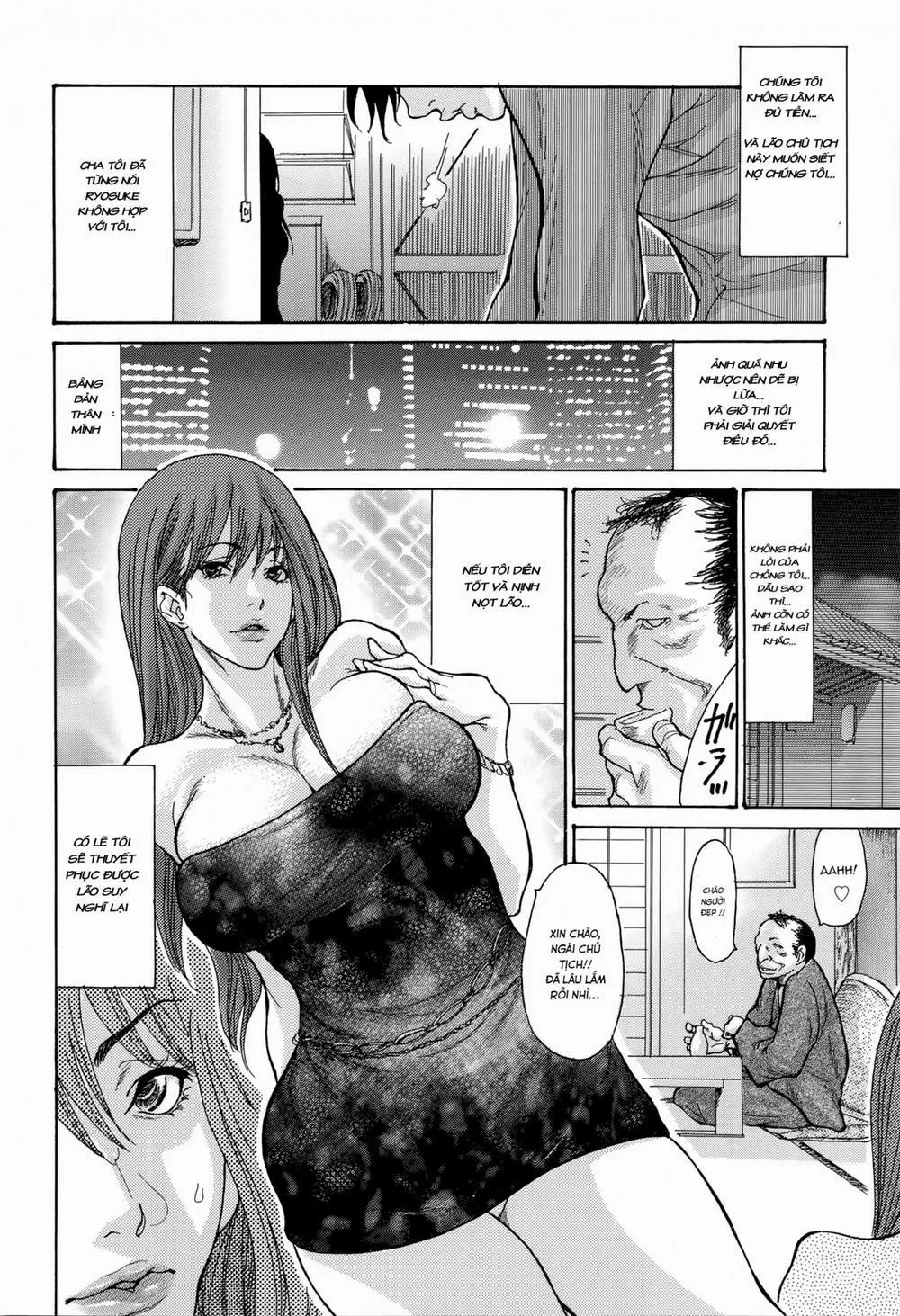 HentaiVN.net - Ảnh 4 - Hitozuma Kanochi Onsen - Chương 5