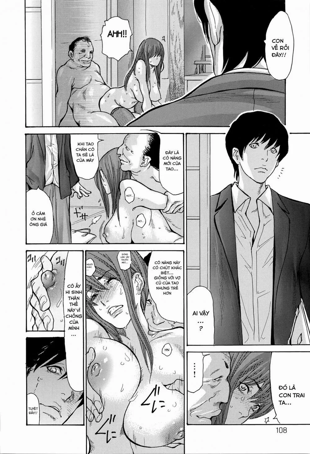 HentaiVN.net - Ảnh 4 - Hitozuma Kanochi Onsen - Chương 6