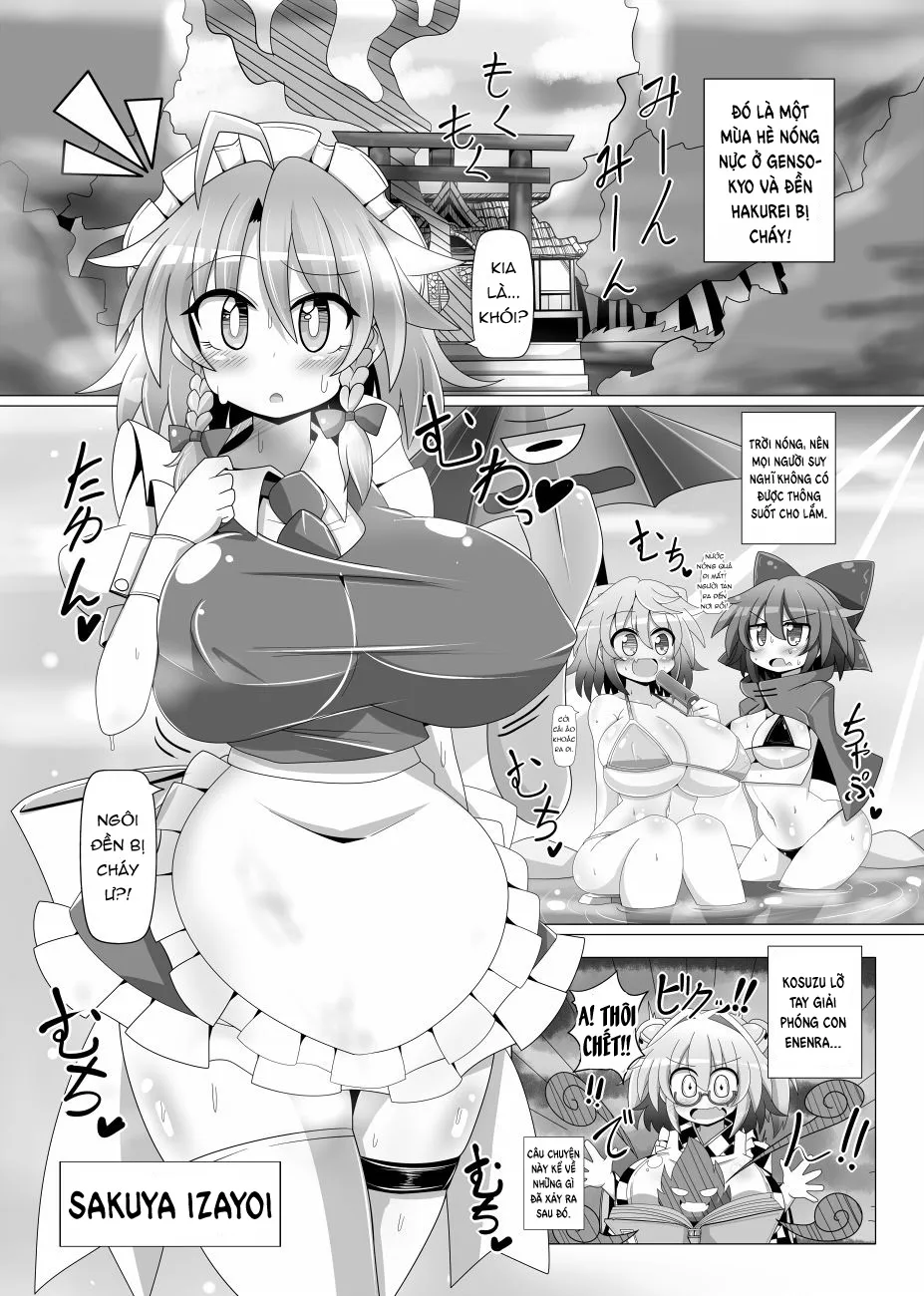 HentaiVN.net - Ảnh 16 - Sakuya Trip (Touhou Project) [サクヤトリップ (東方Project)] - Oneshot