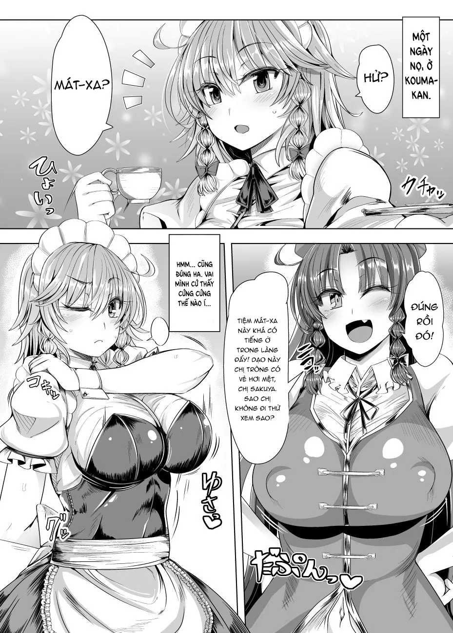 HentaiVN.net - Ảnh 4 - Sakuya Trip (Touhou Project) [サクヤトリップ (東方Project)] - Oneshot