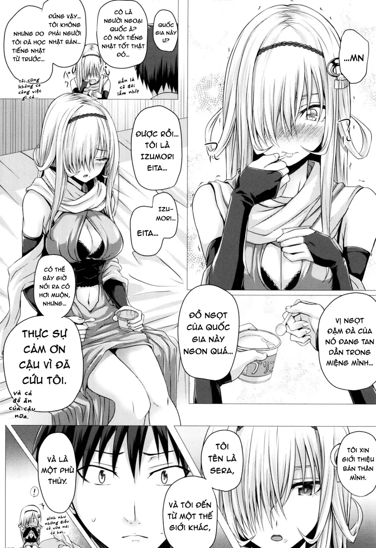 HentaiVN.net - Ảnh 10 - Nữ Phù Thủy Đến Từ Dị Giới [Isekai no Mahoutsukai] - Chap 1