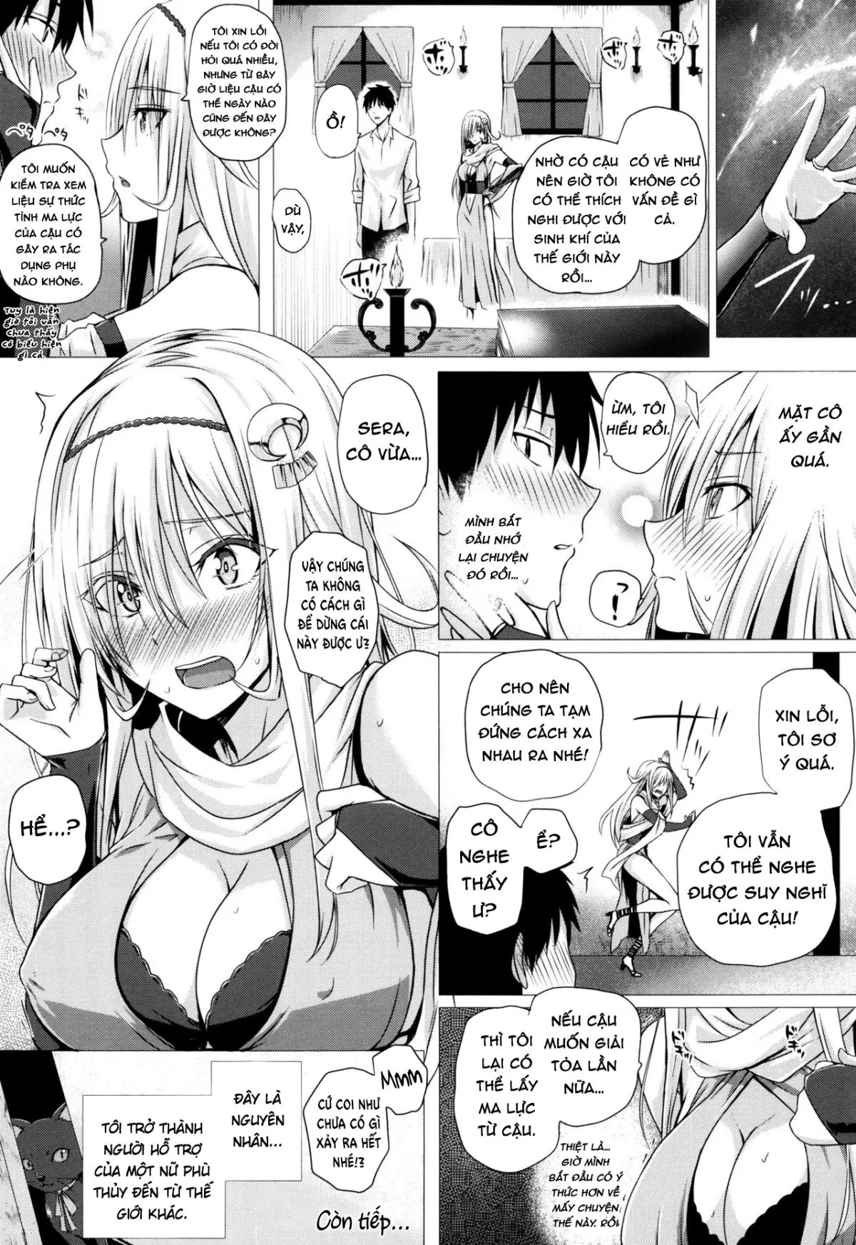 HentaiVN.net - Ảnh 24 - Nữ Phù Thủy Đến Từ Dị Giới [Isekai no Mahoutsukai] - Chap 1