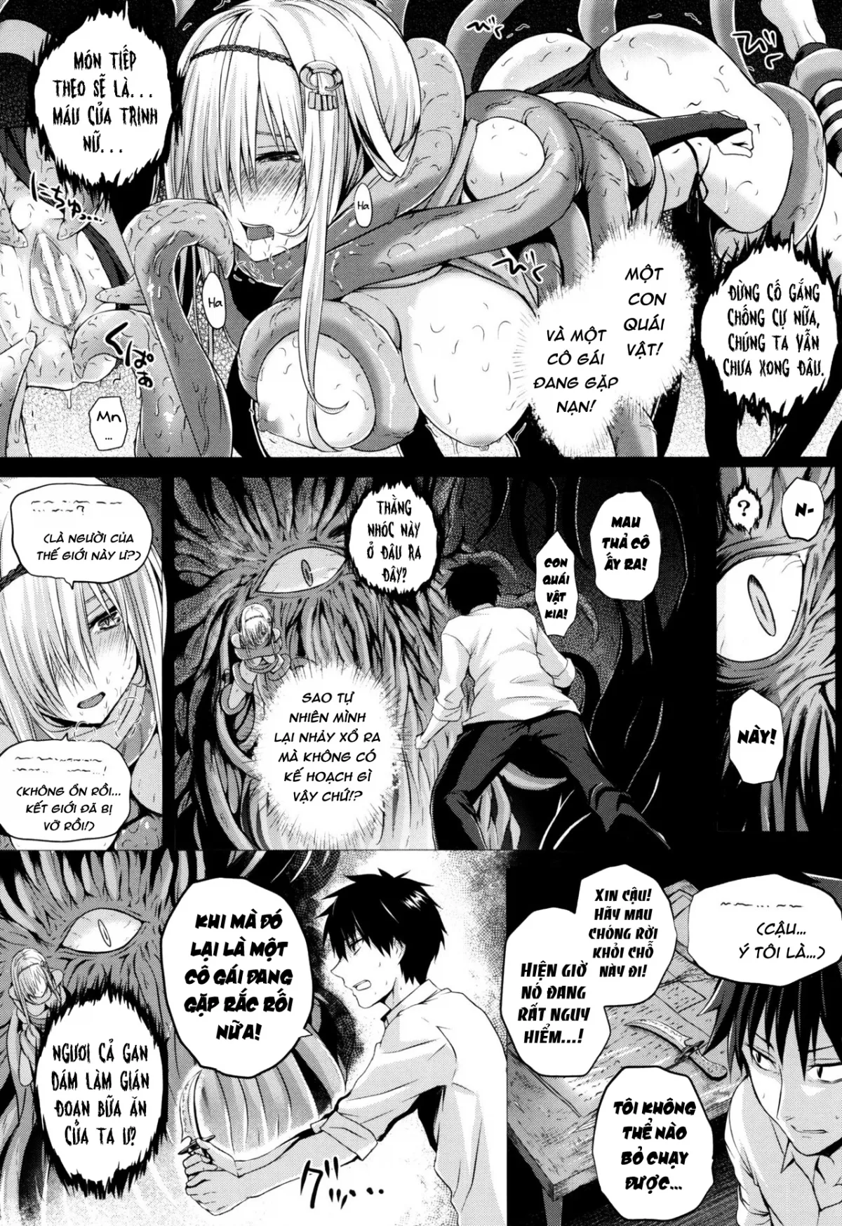 HentaiVN.net - Ảnh 8 - Nữ Phù Thủy Đến Từ Dị Giới [Isekai no Mahoutsukai] - Chap 1