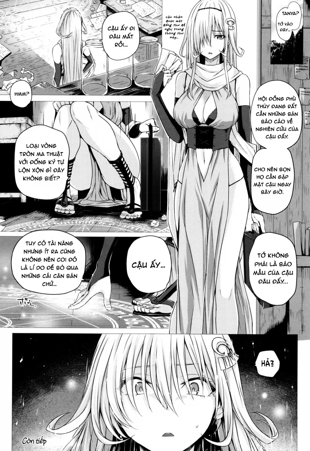 HentaiVN.net - Ảnh 21 - Nữ Phù Thủy Đến Từ Dị Giới [Isekai no Mahoutsukai] - Chap 2