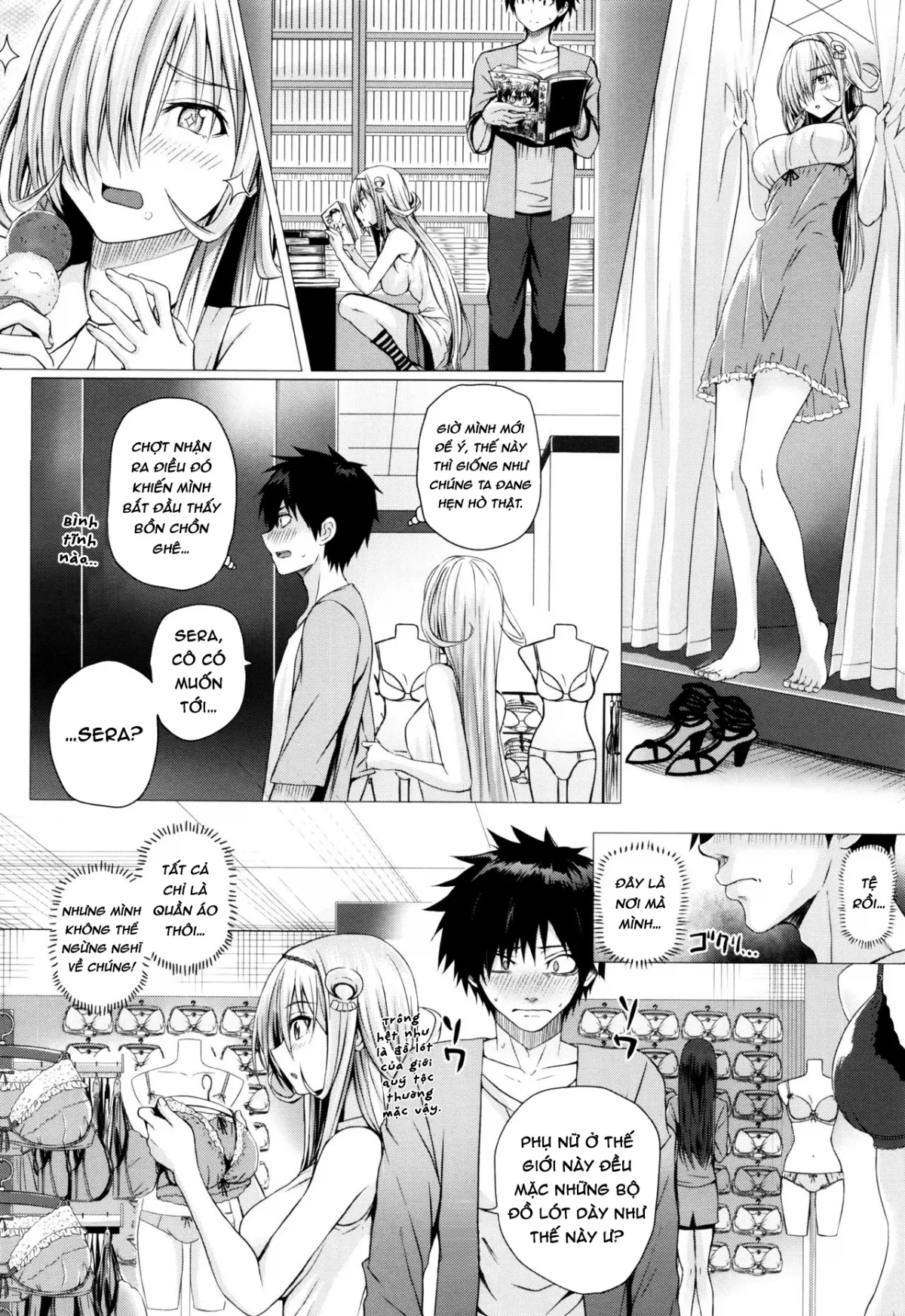 HentaiVN.net - Ảnh 5 - Nữ Phù Thủy Đến Từ Dị Giới [Isekai no Mahoutsukai] - Chap 3