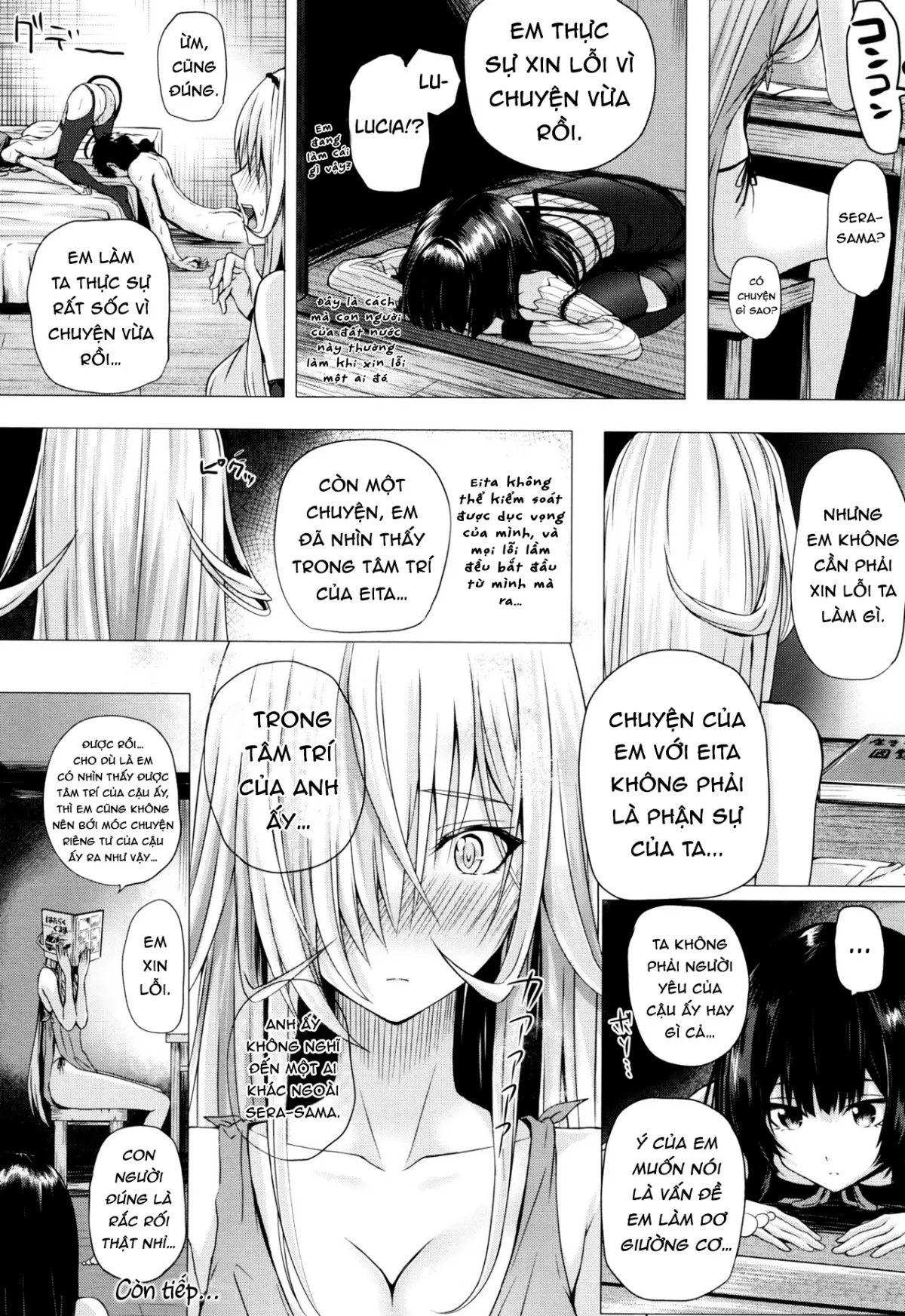 HentaiVN.net - Ảnh 17 - Nữ Phù Thủy Đến Từ Dị Giới [Isekai no Mahoutsukai] - Chap 4