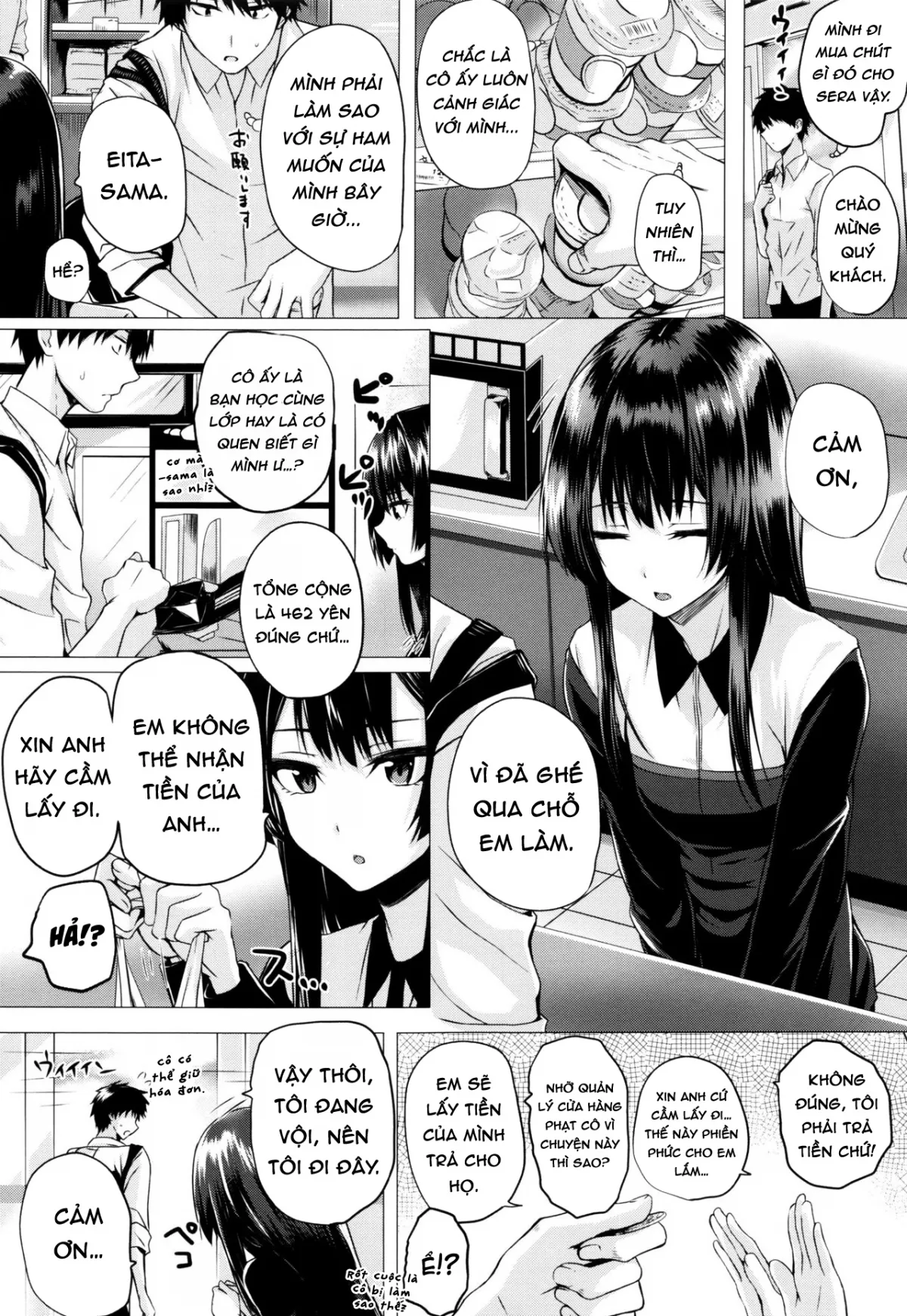 HentaiVN.net - Ảnh 4 - Nữ Phù Thủy Đến Từ Dị Giới [Isekai no Mahoutsukai] - Chap 4