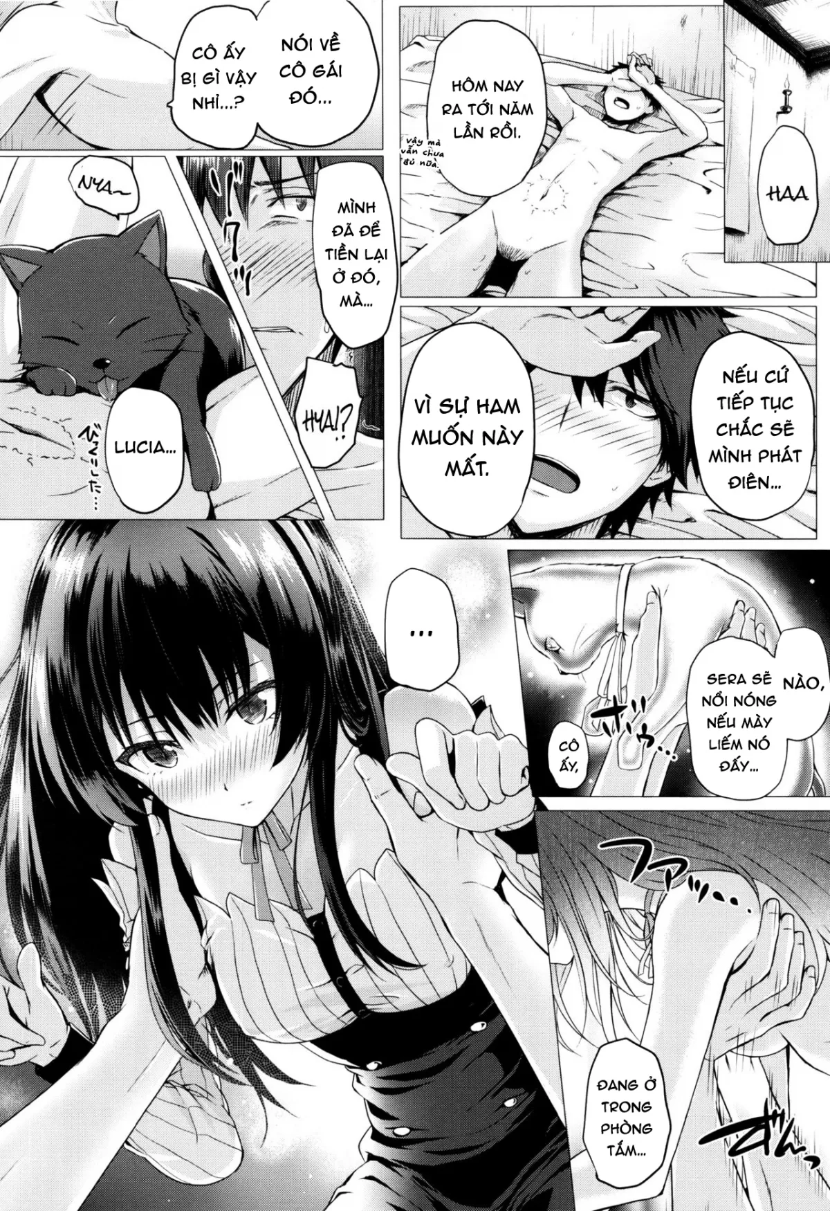 HentaiVN.net - Ảnh 5 - Nữ Phù Thủy Đến Từ Dị Giới [Isekai no Mahoutsukai] - Chap 4