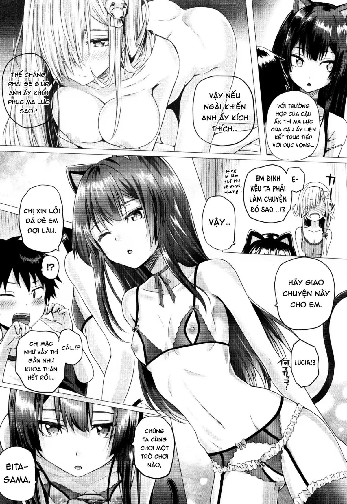 HentaiVN.net - Ảnh 5 - Nữ Phù Thủy Đến Từ Dị Giới [Isekai no Mahoutsukai] - Chap 5