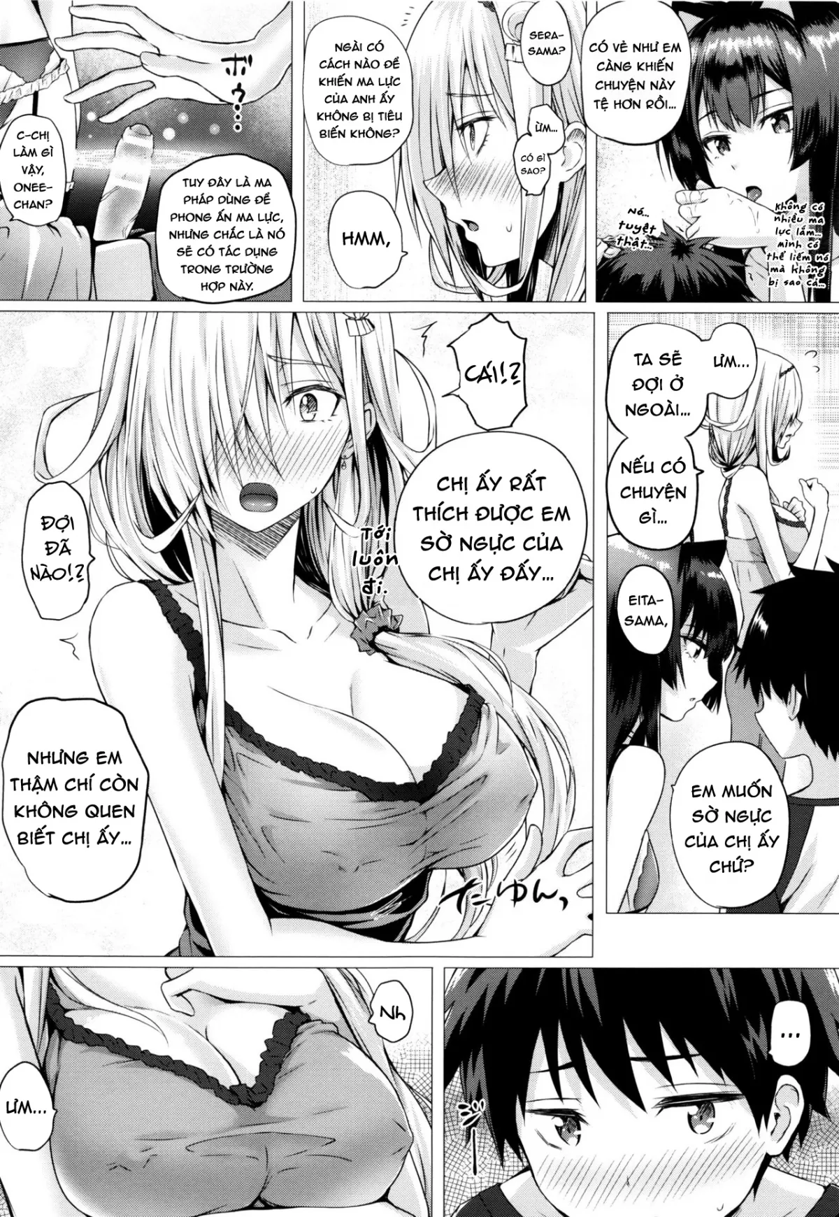 HentaiVN.net - Ảnh 8 - Nữ Phù Thủy Đến Từ Dị Giới [Isekai no Mahoutsukai] - Chap 5