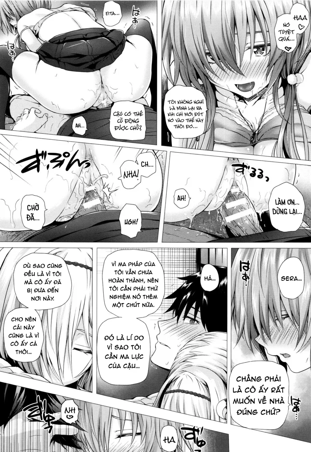 HentaiVN.net - Ảnh 14 - Nữ Phù Thủy Đến Từ Dị Giới [Isekai no Mahoutsukai] - Chap 6
