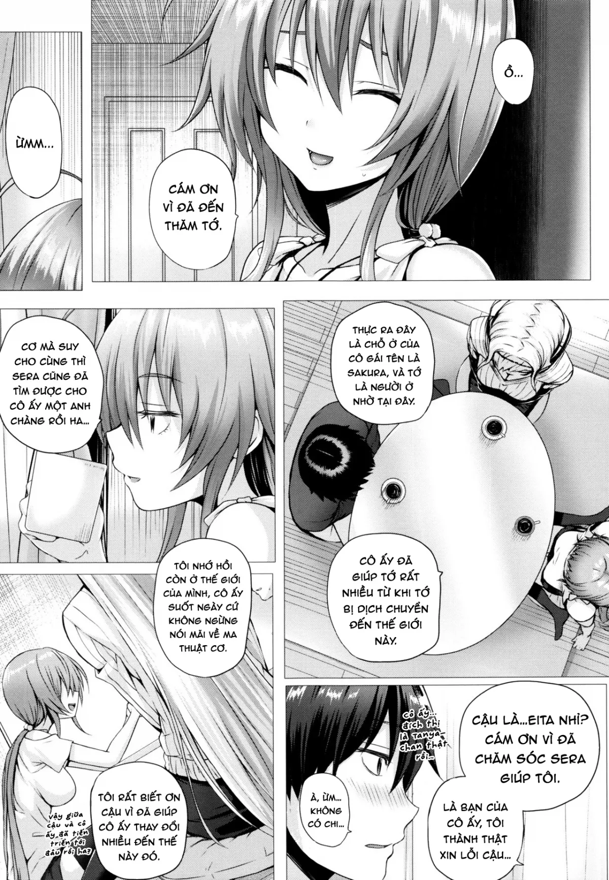 HentaiVN.net - Ảnh 4 - Nữ Phù Thủy Đến Từ Dị Giới [Isekai no Mahoutsukai] - Chap 6