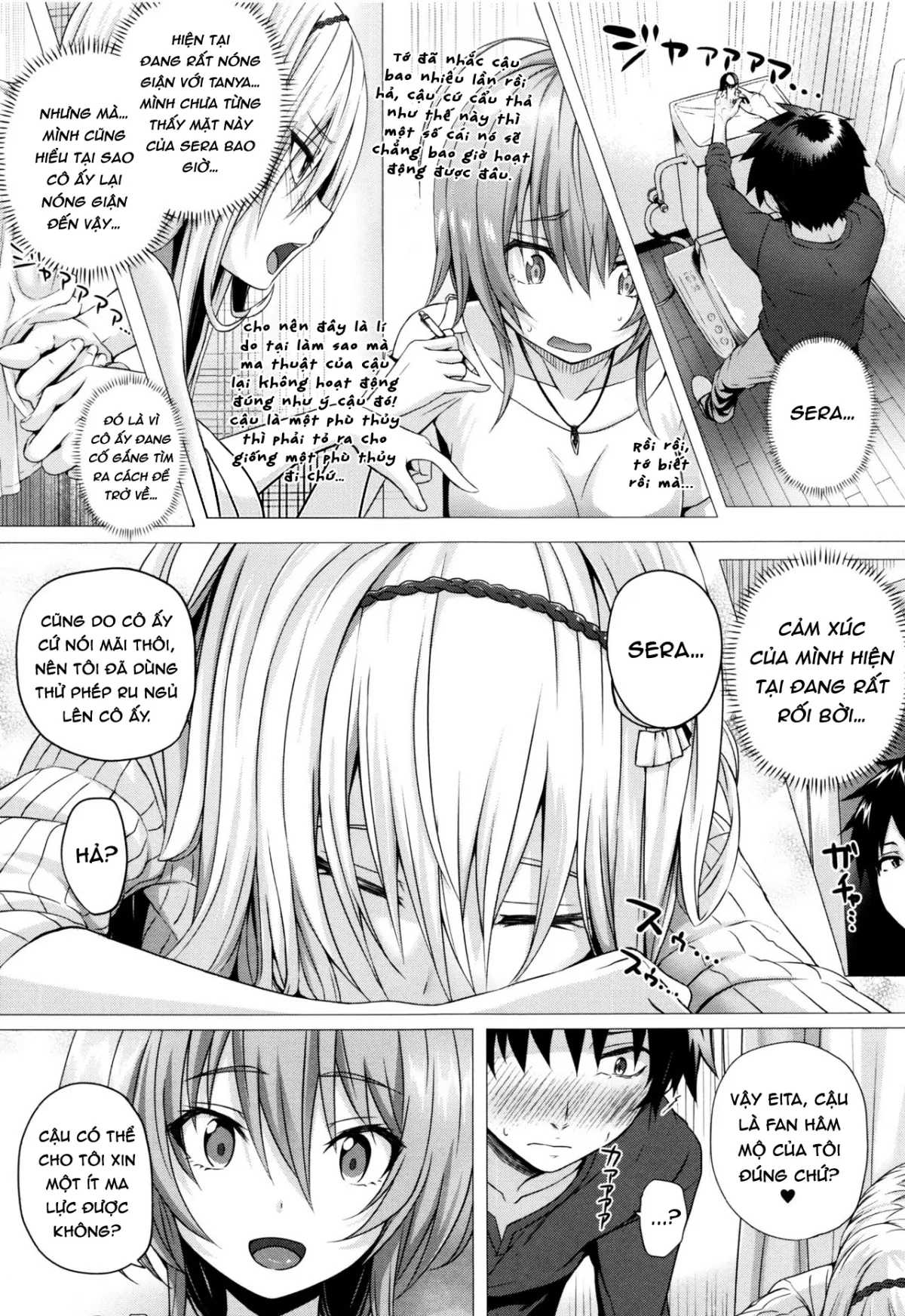 HentaiVN.net - Ảnh 6 - Nữ Phù Thủy Đến Từ Dị Giới [Isekai no Mahoutsukai] - Chap 6