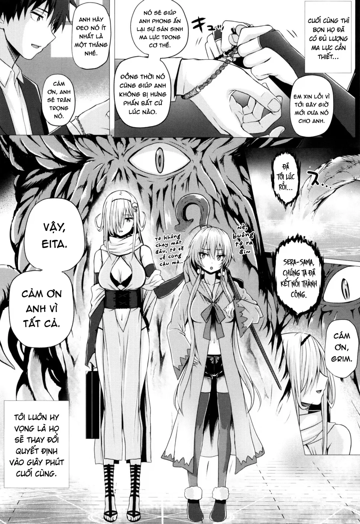 HentaiVN.net - Ảnh 23 - Nữ Phù Thủy Đến Từ Dị Giới [Isekai no Mahoutsukai] - Chap 8 - END