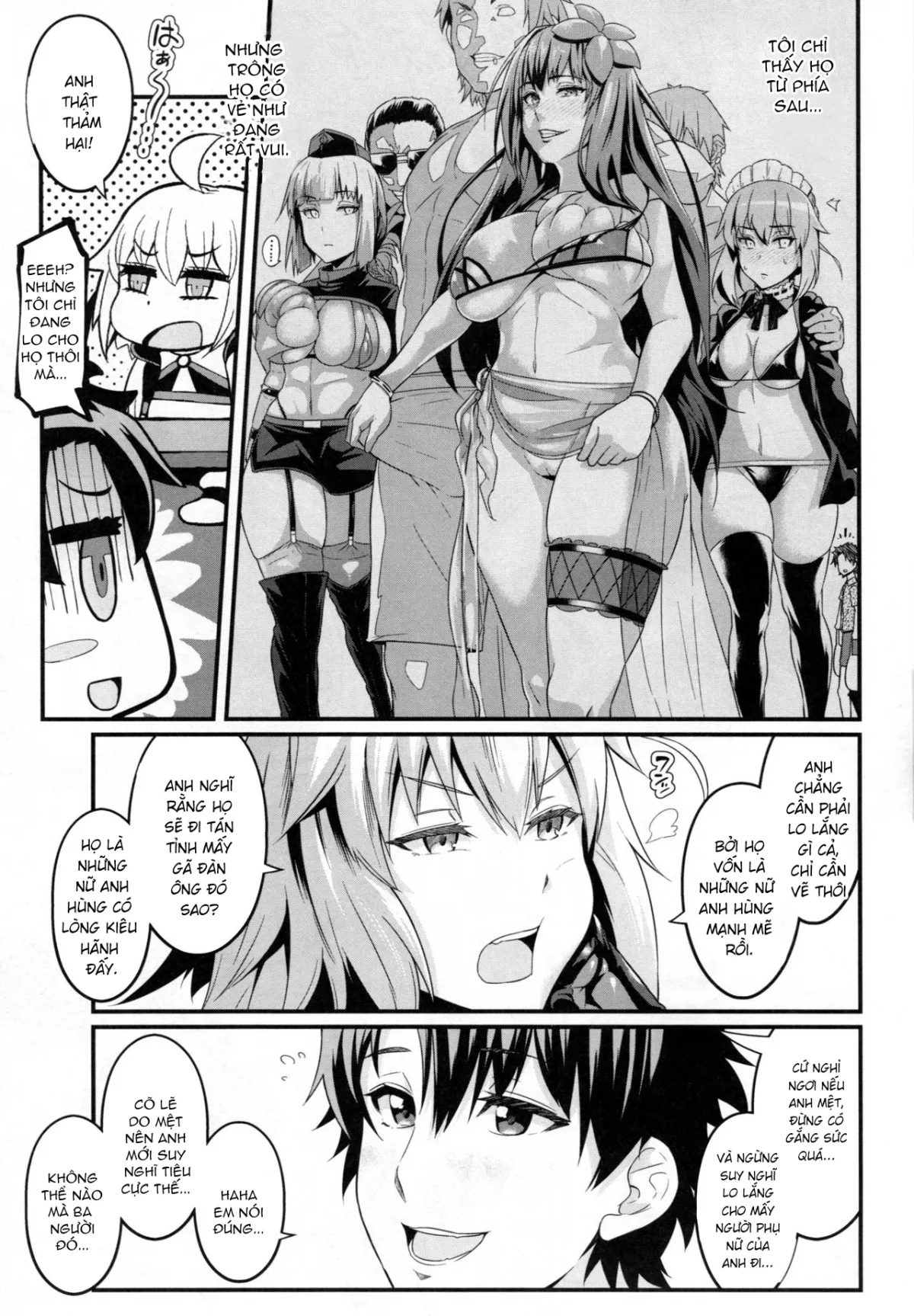 HentaiVN.net - Ảnh 7 - Chaldea Yariman Nanpa Bitch-bu - Oneshot