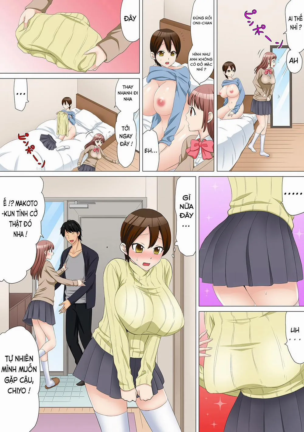 HentaiVN.net - Ảnh 17 - Nyotaika Shitara - Chương 1 Em gái thật đáng sợ