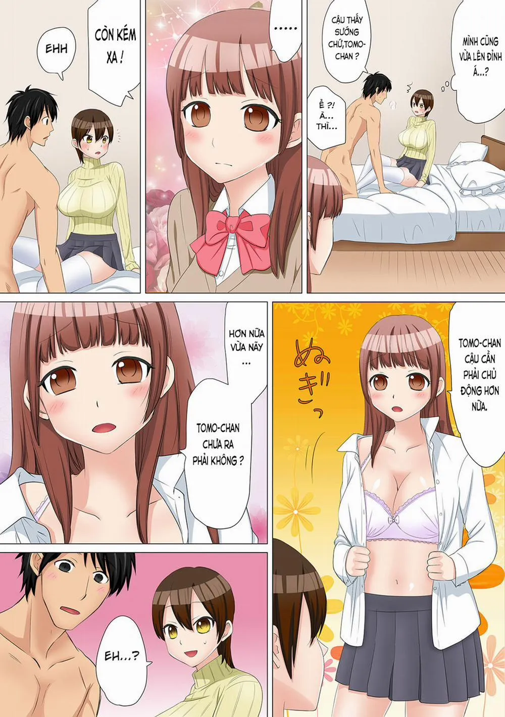HentaiVN.net - Ảnh 9 - Nyotaika Shitara - Chương 2 Threesome 0 -End