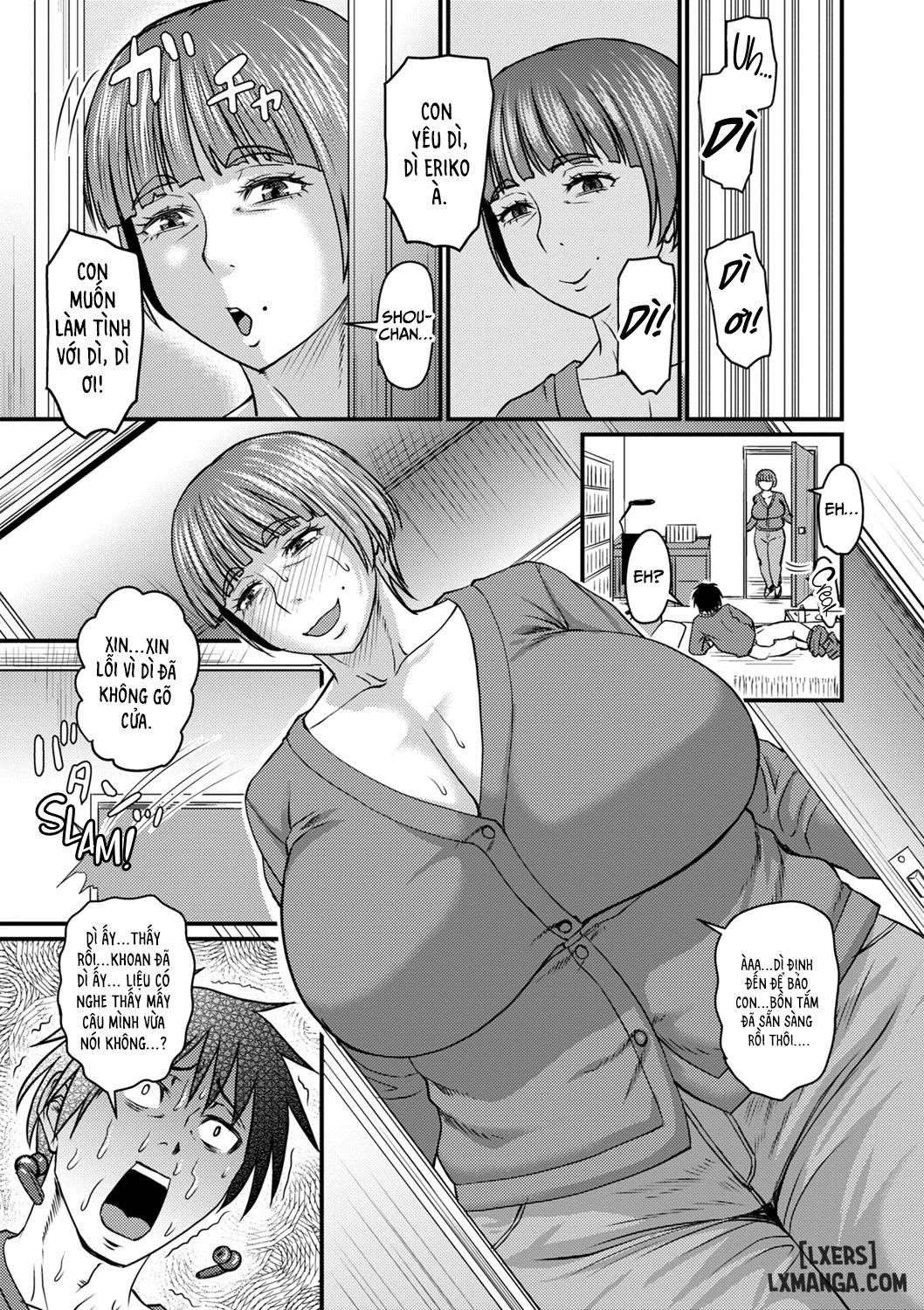 HentaiVN.net - Ảnh 7 - Jirou obasan to Faturigurashi - Phần mới