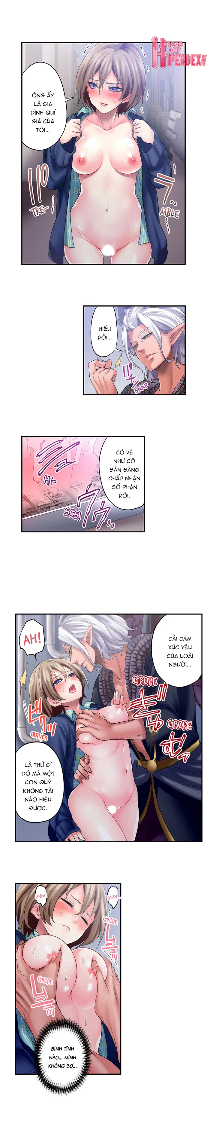 HentaiVN.net - Ảnh 8 - Hợp đồng của quỷ Satan [Made a Pact With a Demon: He Took My Virginity] - Chapter 4: Chỉ sợ biến thành Yaoi :3