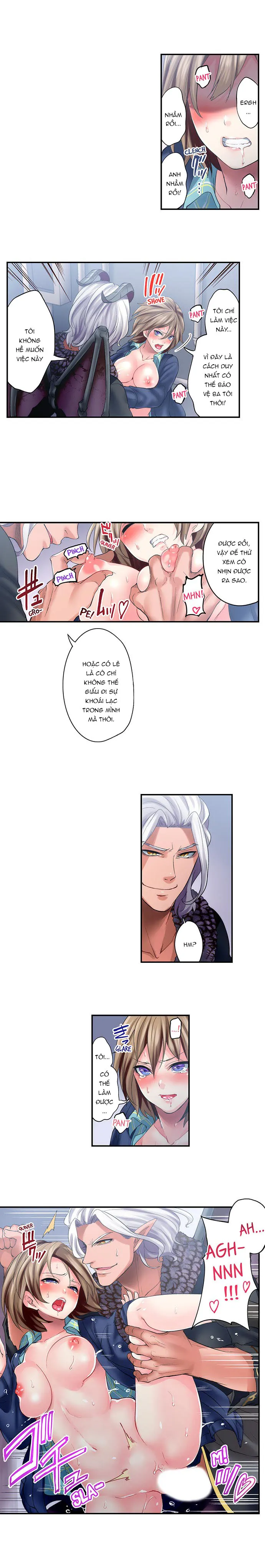 HentaiVN.net - Ảnh 11 - Hợp đồng của quỷ Satan [Made a Pact With a Demon: He Took My Virginity] - Chapter 5: Bận bịu trước tết