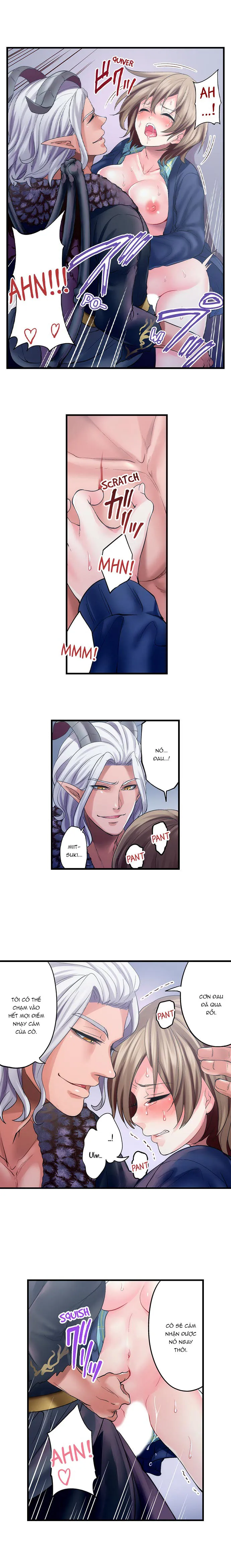 HentaiVN.net - Ảnh 9 - Hợp đồng của quỷ Satan [Made a Pact With a Demon: He Took My Virginity] - Chapter 5: Bận bịu trước tết