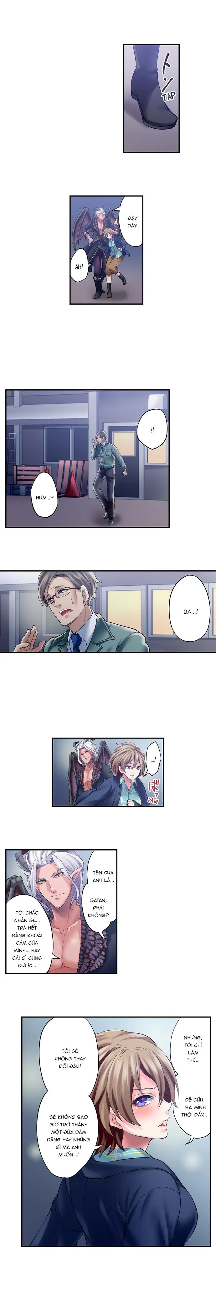 HentaiVN.net - Ảnh 10 - Hợp đồng của quỷ Satan [Made a Pact With a Demon: He Took My Virginity] - Chapter 6: Sắp đến tết rồii