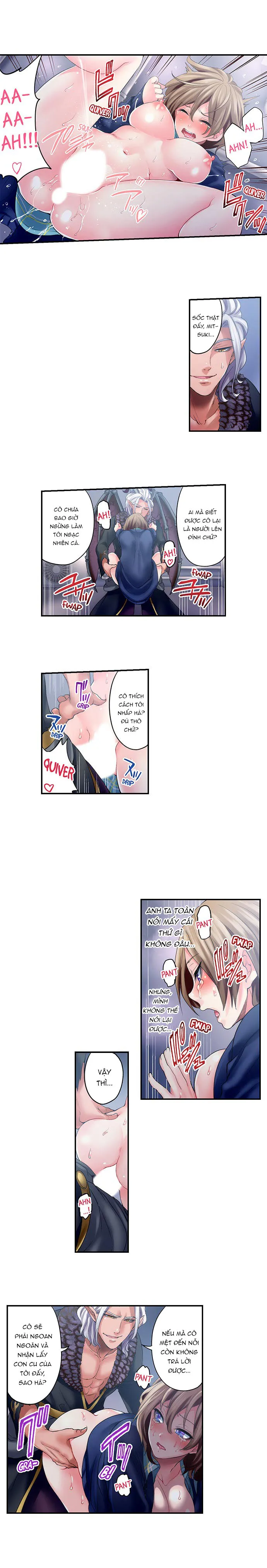 HentaiVN.net - Ảnh 5 - Hợp đồng của quỷ Satan [Made a Pact With a Demon: He Took My Virginity] - Chapter 6: Sắp đến tết rồii