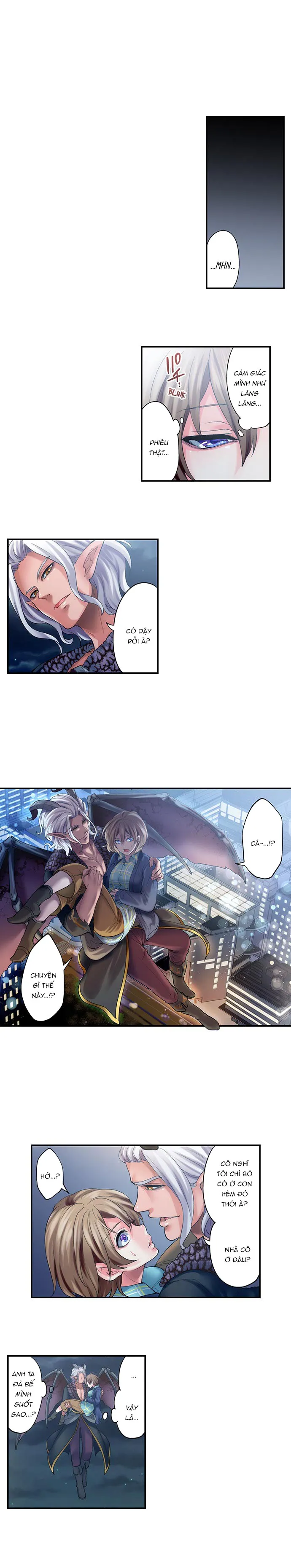 HentaiVN.net - Ảnh 8 - Hợp đồng của quỷ Satan [Made a Pact With a Demon: He Took My Virginity] - Chapter 6: Sắp đến tết rồii
