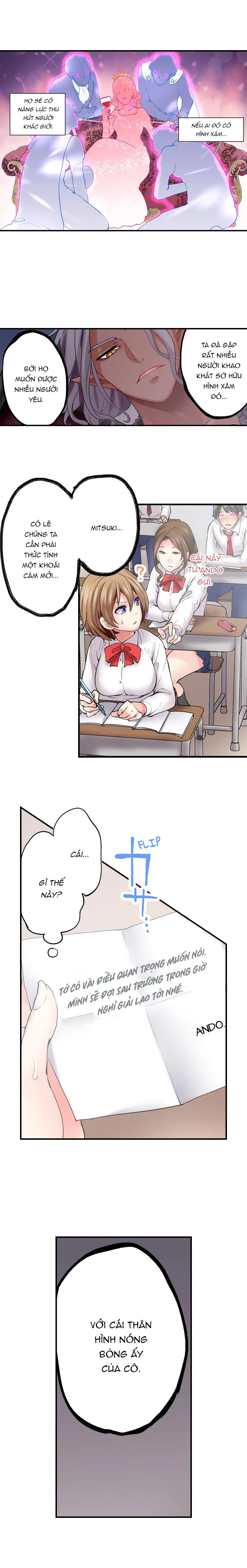 HentaiVN.net - Ảnh 7 - Hợp đồng của quỷ Satan [Made a Pact With a Demon: He Took My Virginity] - Chapter 8: Mãi mới có ngày nghỉ :((
