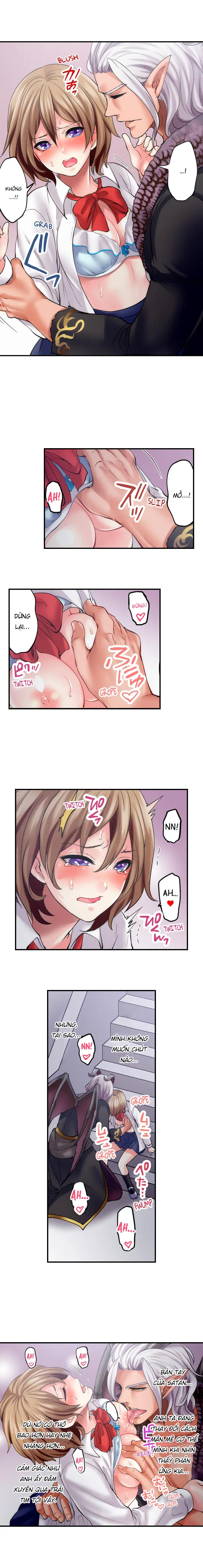 HentaiVN.net - Ảnh 6 - Hợp đồng của quỷ Satan [Made a Pact With a Demon: He Took My Virginity] - Chapter 9: Lâuu