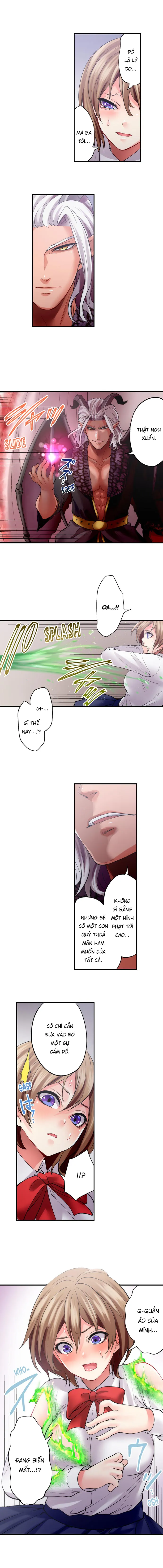 HentaiVN.net - Ảnh 10 - Hợp đồng của quỷ Satan [Made a Pact With a Demon: He Took My Virginity] - Chapter 10: Gạ everywhere