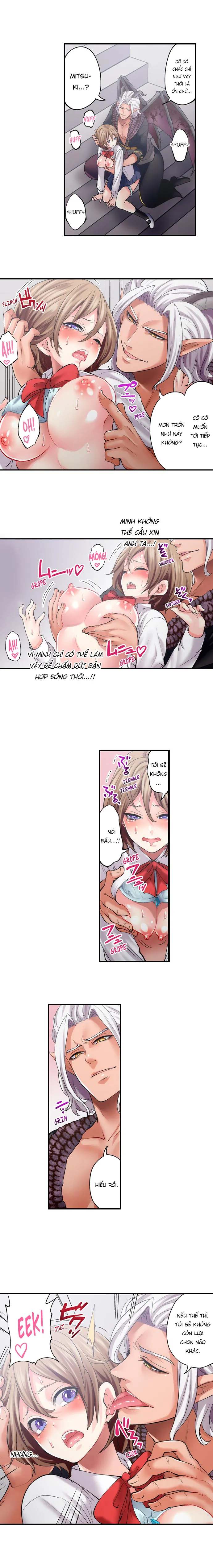 HentaiVN.net - Ảnh 4 - Hợp đồng của quỷ Satan [Made a Pact With a Demon: He Took My Virginity] - Chapter 10: Gạ everywhere