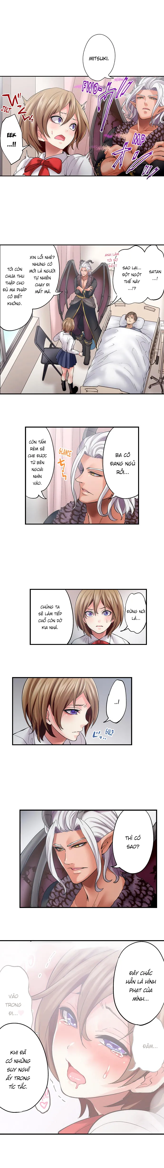 HentaiVN.net - Ảnh 9 - Hợp đồng của quỷ Satan [Made a Pact With a Demon: He Took My Virginity] - Chapter 10: Gạ everywhere
