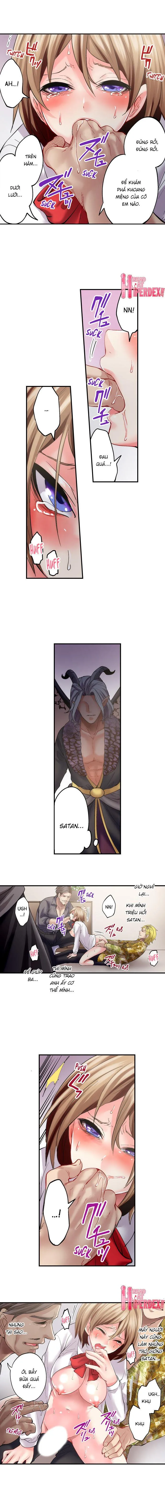 HentaiVN.net - Ảnh 6 - Hợp đồng của quỷ Satan [Made a Pact With a Demon: He Took My Virginity] - Chapter 14: Ghen gòi!!